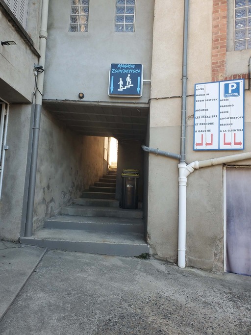 Accès au magasin Zoom'Destock